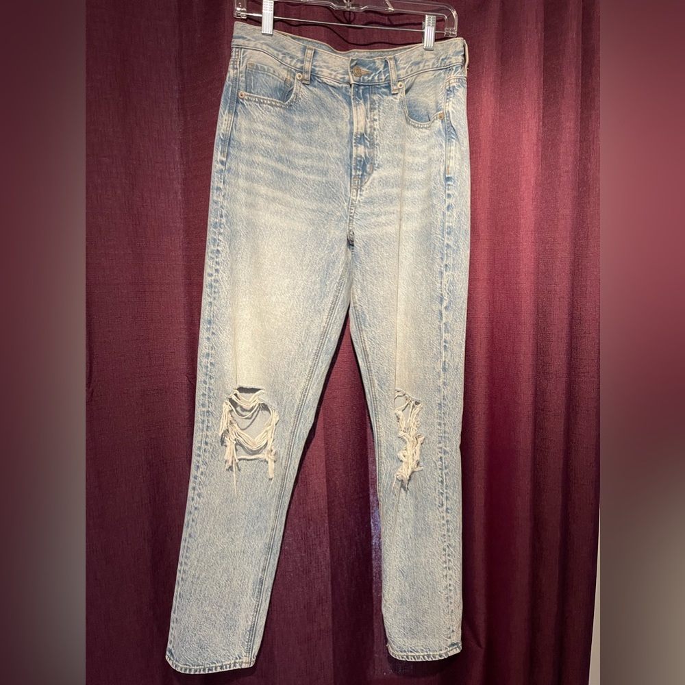 American Eagle, size 8 L, mom jeans
